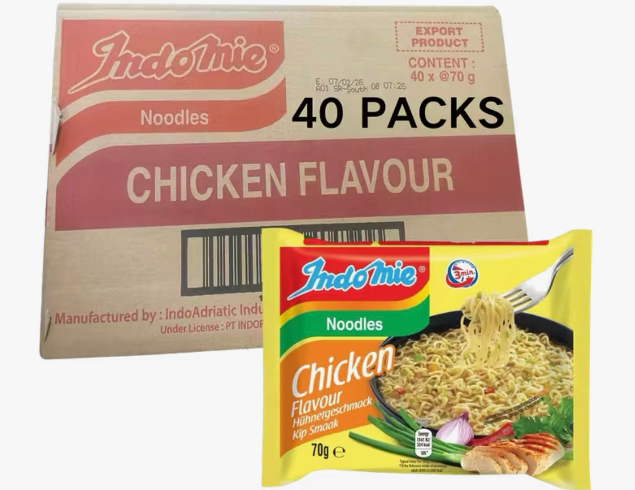ULTIMATE FLAVAHOLIC VAULT! Indomie Mi Goreng Chicken 40-Pack