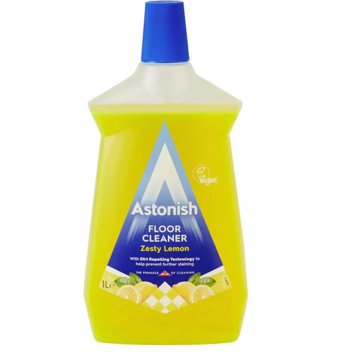 6 x Astonish Floor Cleaner Zesty Lemon 1L