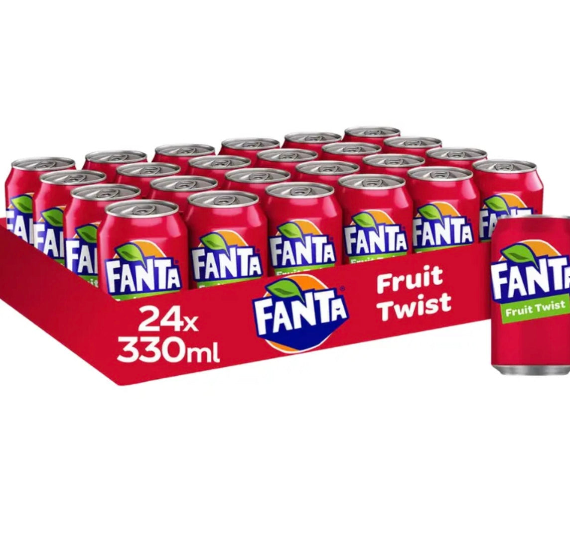 Fanta Fruit Twist 330ml - Pack of 24
