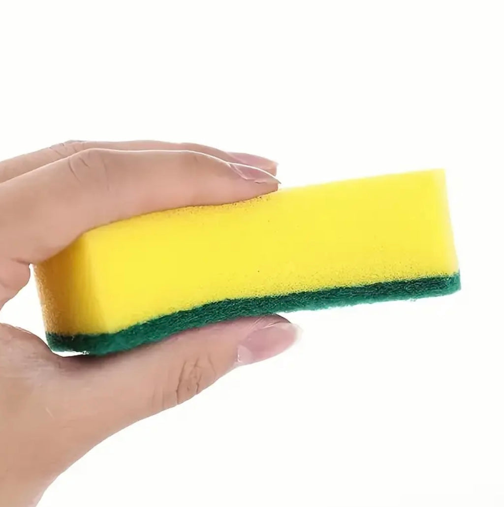 60-Pack Multi-Purpose Kitchen Sponges – Non-Scratch, High Absorption